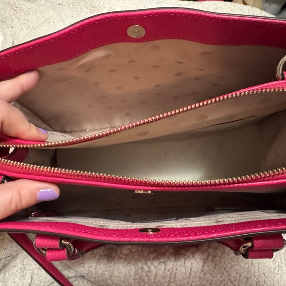 Kate Spade pink ruby Mulberry Street Lise satchel - Picture 5 of 5